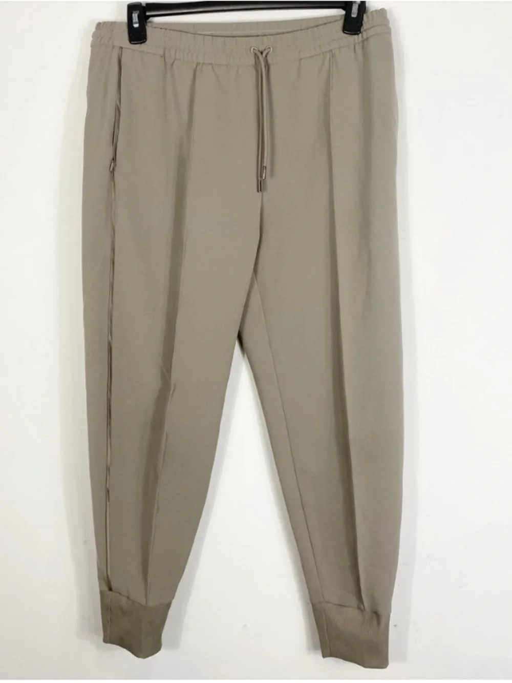 ATHLETA Endeavor Jogger Pant Buff Grey Size 12 - Picture 8 of 14